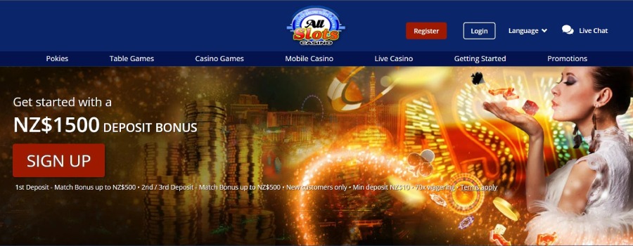 All Slots Casino NZ