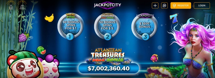 Jackpot City Casino $1 Deposit Bonus Offer